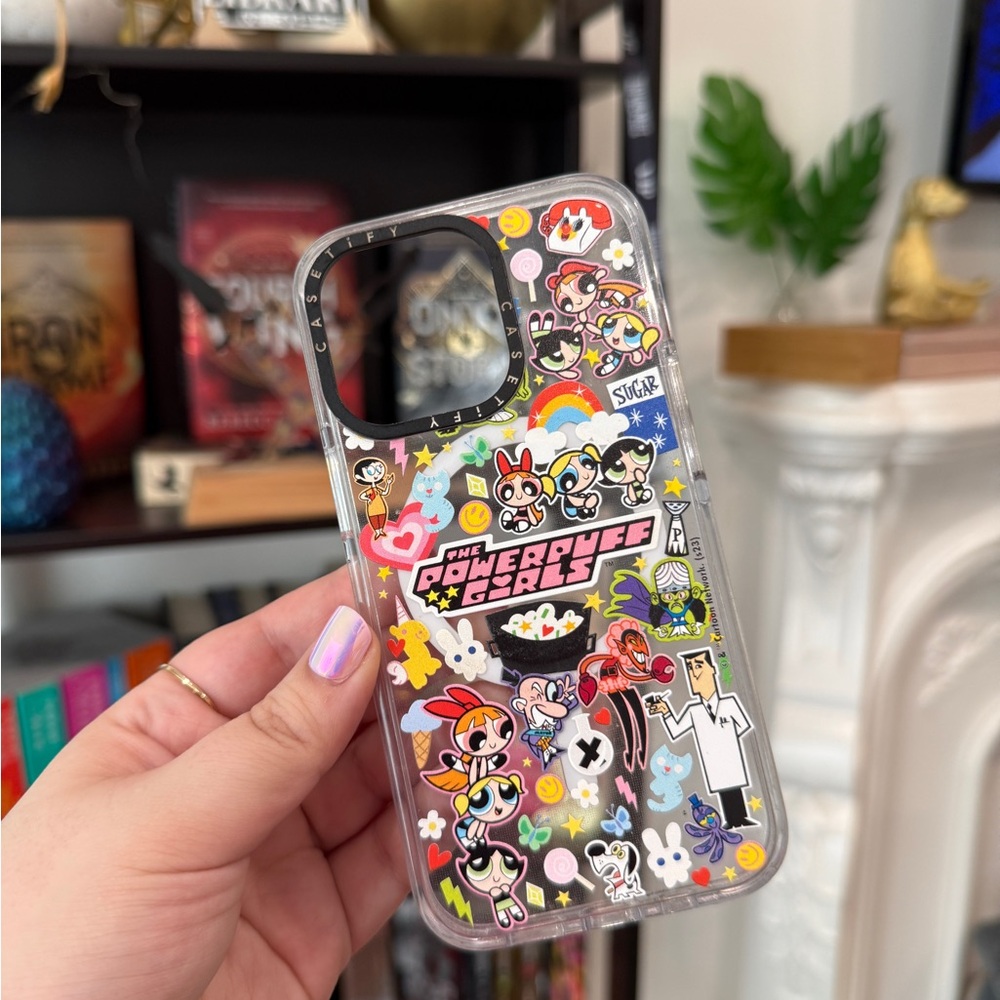 CASETiFY Powerpuff Girls Clear iPhone 13 Pro Case MagSafe